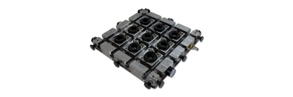 X-Vac vacuum T-slot plate