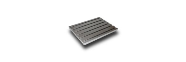 Steel T-slot plates (finely milled)