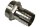 Barbed hose fitting 19-1/2"