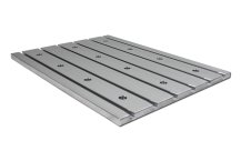 Cast aluminum T-slot plate "Tiny" Series