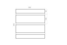 Steel T-slot plate 3030 "Big Block"