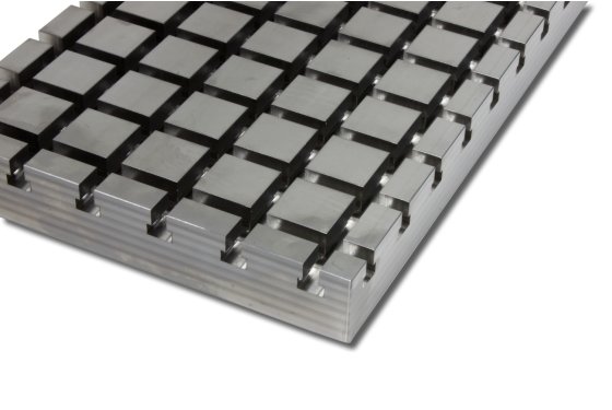 Stahl Kreuznutenplatte 4030 X-Block