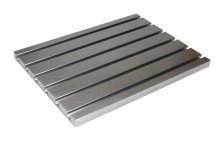 Stahl T-Nutenplatte 4040 (feingefräst)