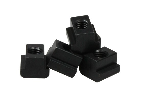 Steel T-slot nut with M6 thread for 10mm slots
