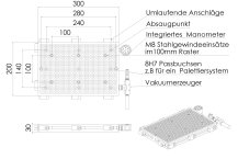 Vacuum table VT3020 RAL-Pro